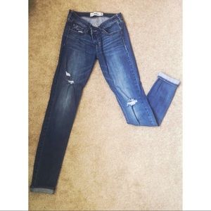 Hollister Skinny Ripped Jeans